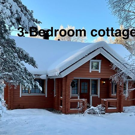Log Cottages In 10 Min From Santa Claus Village-Sauna&Freeparking Rovaniemi Buitenkant foto