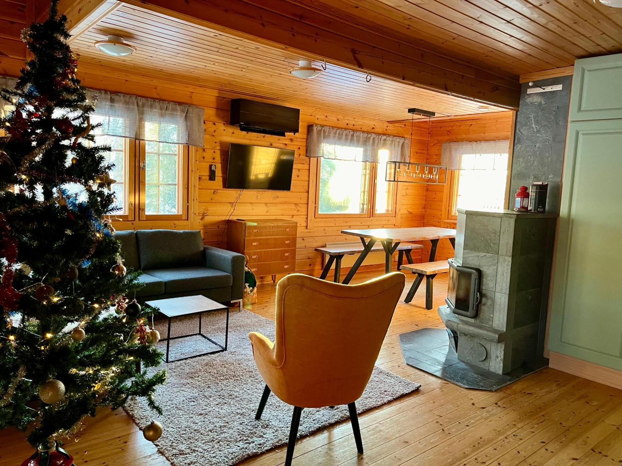 Log Cottages In 10 Min From Santa Claus Village-Sauna&Freeparking Rovaniemi Buitenkant foto