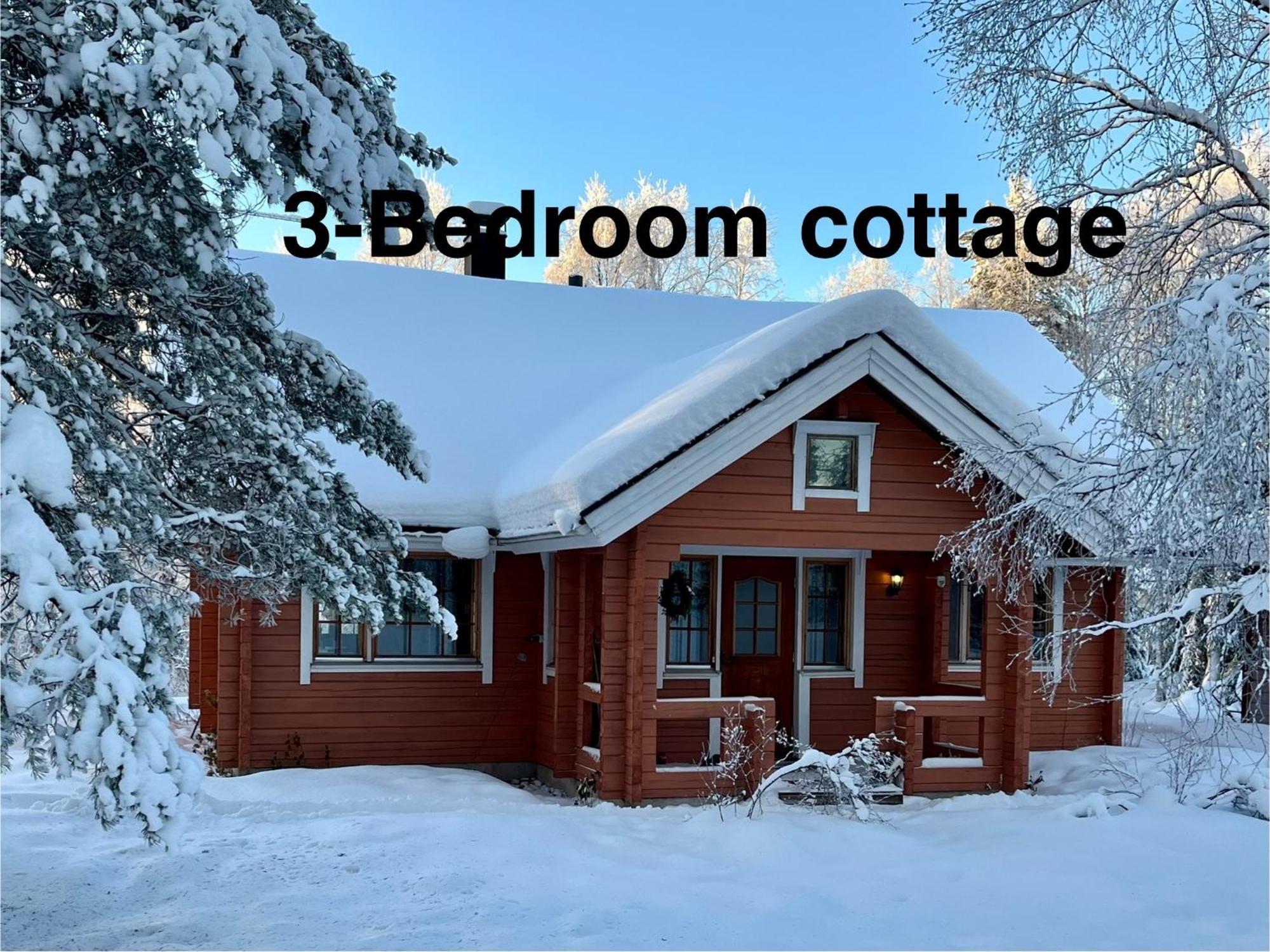 Log Cottages In 10 Min From Santa Claus Village-Sauna&Freeparking Rovaniemi Buitenkant foto